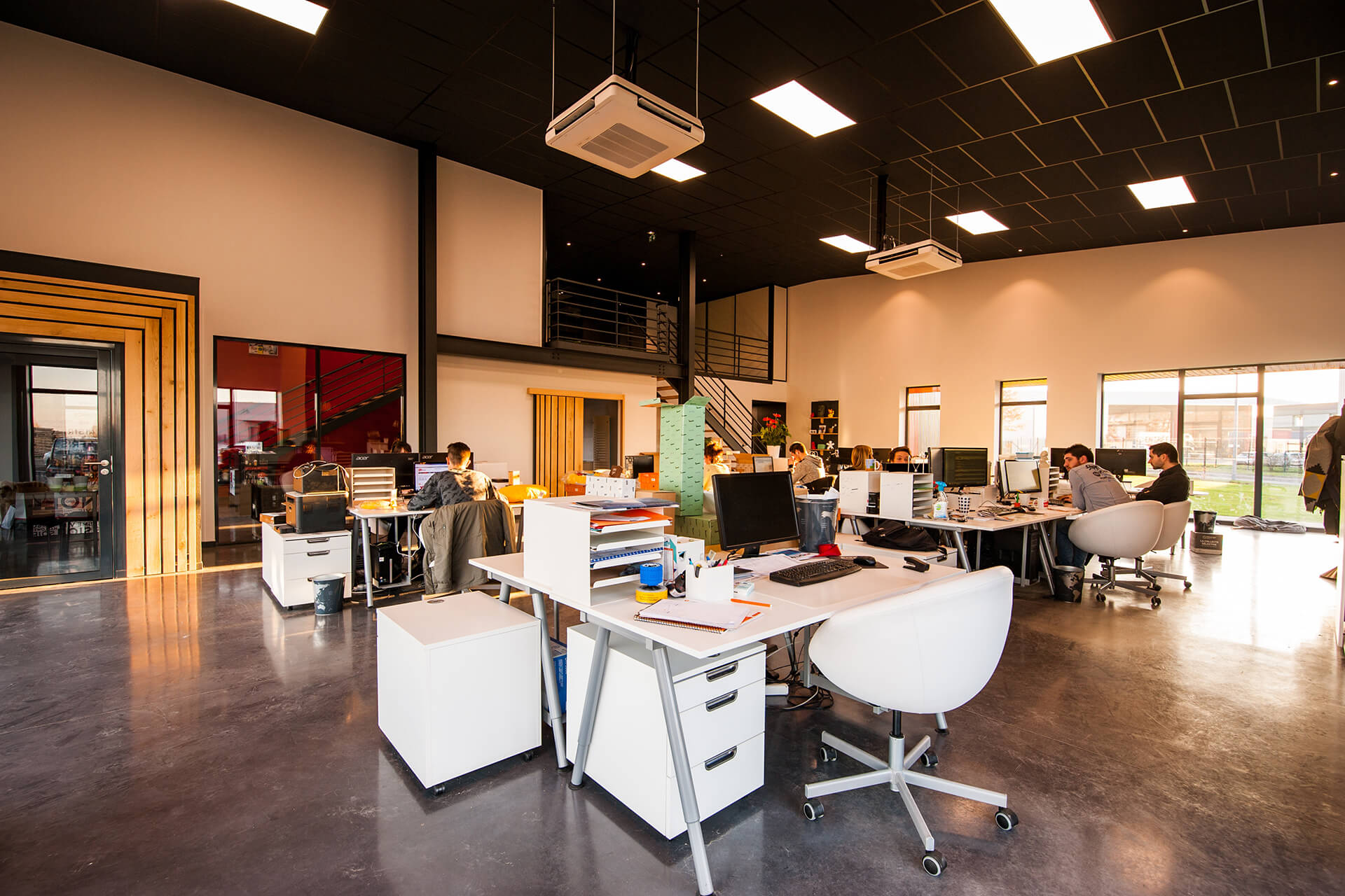 Mango Moose Media studio workspace